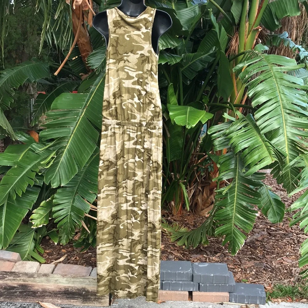 Michael Kors column maxi dress